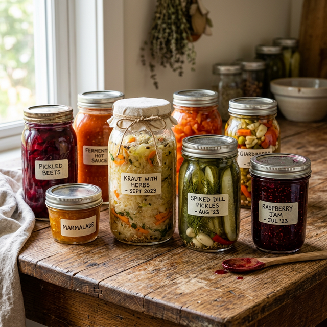 Einkochen & Fermentieren