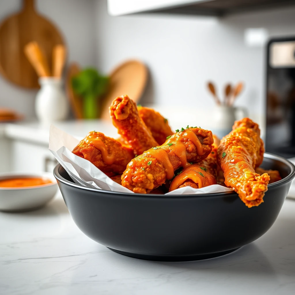 Chicken Wings im Airfryer – Temperatur & Zeit – Airfryer Temperaturen & Garzeiten