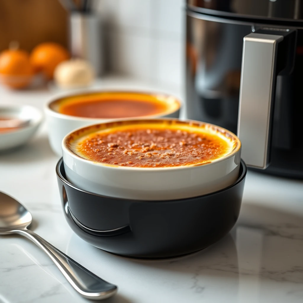 Crème Brûlée im Airfryer – Temperatur & Zeit – Airfryer Temperaturen & Garzeiten