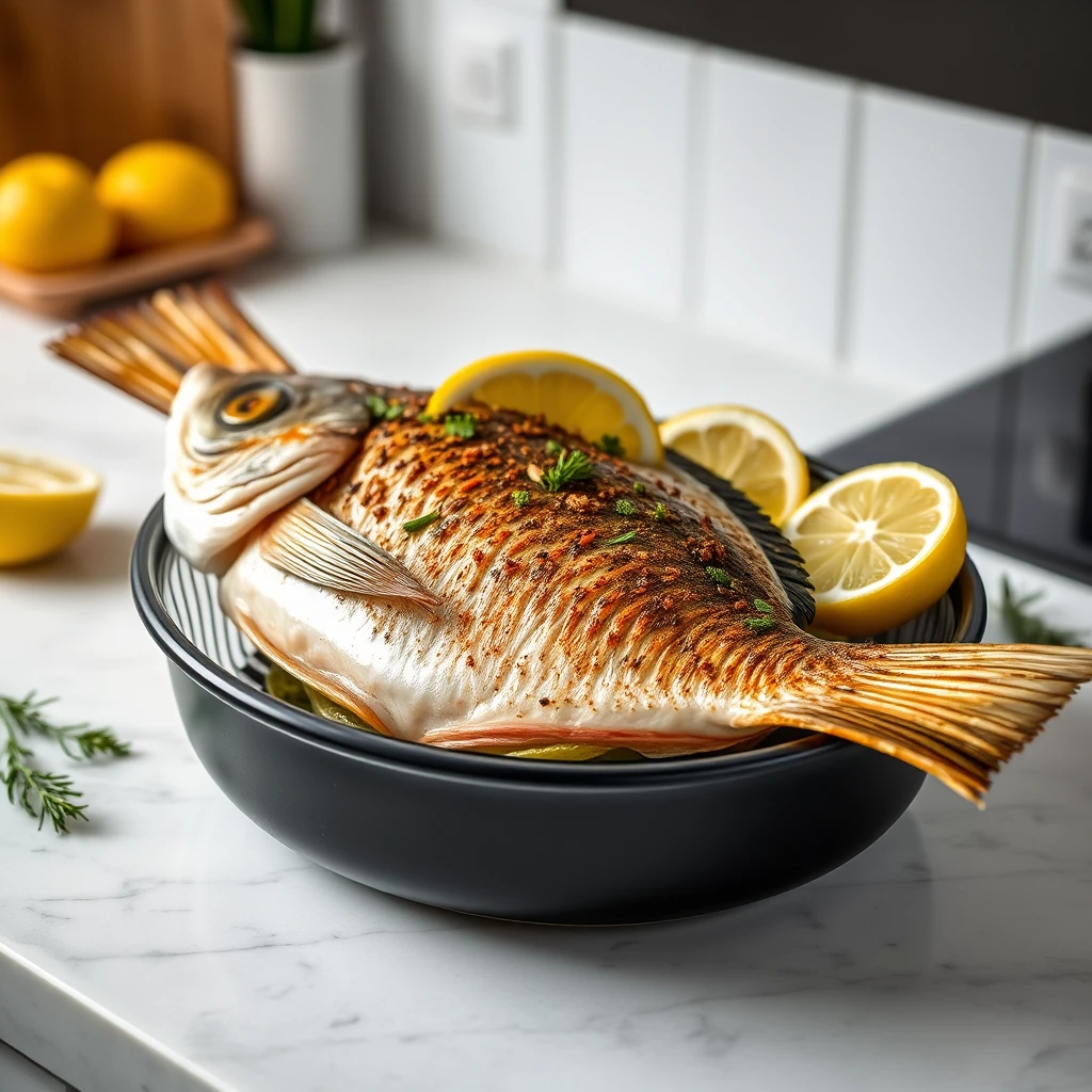 Dorade im Airfryer – Temperatur & Zeit – Airfryer Temperaturen & Garzeiten