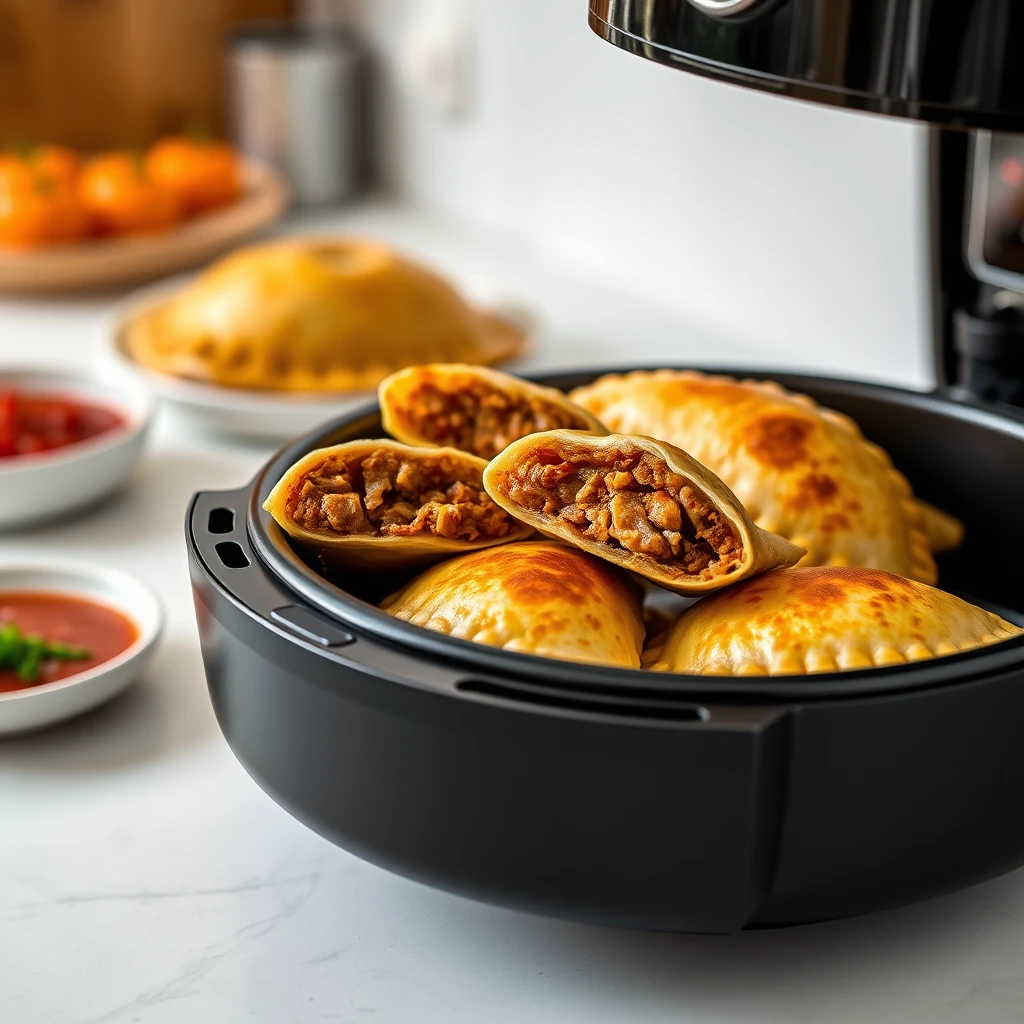 Empanadas im Airfryer – Temperatur & Zeit – Airfryer Temperaturen & Garzeiten