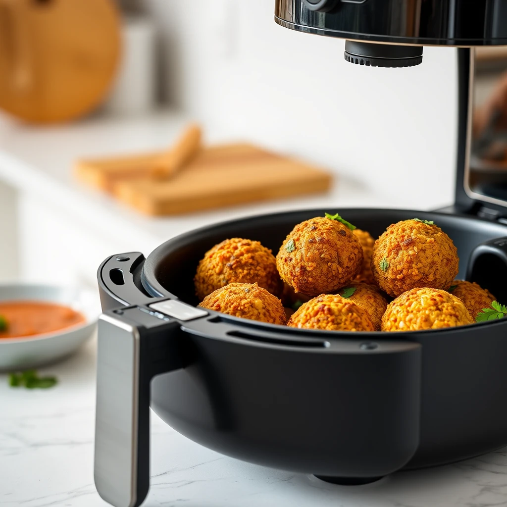 Falafel im Airfryer – Temperatur & Zeit – Airfryer Temperaturen & Garzeiten
