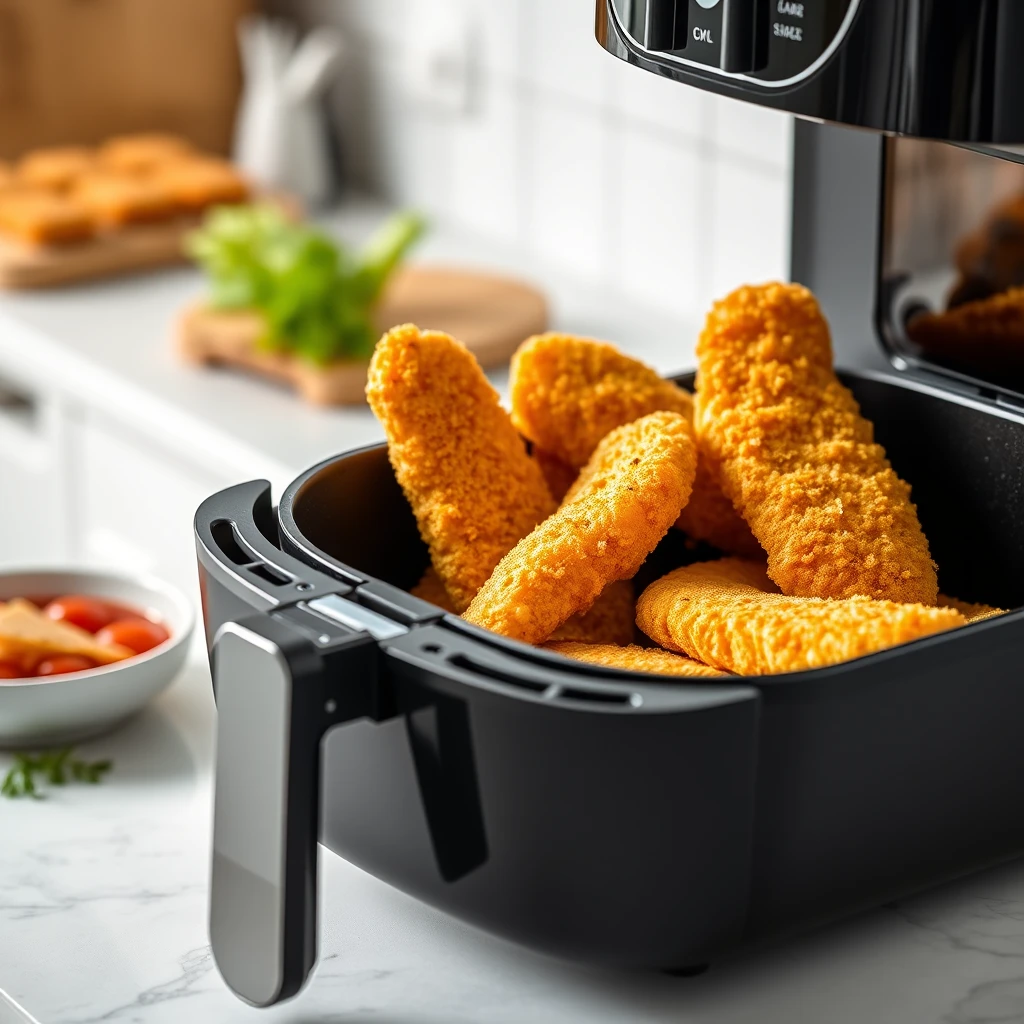Fischstäbchen (TK) im Airfryer – Temperatur & Zeit – Airfryer Temperaturen & Garzeiten