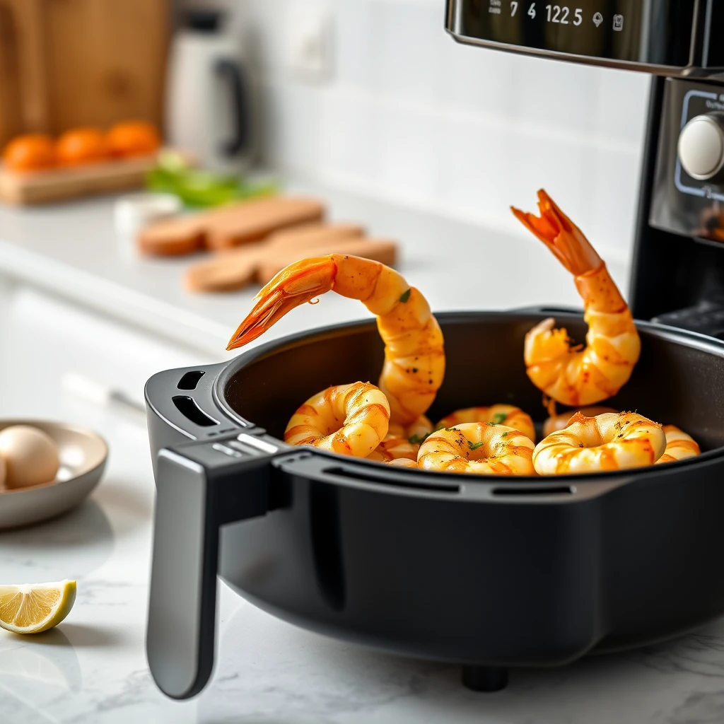 Garnelen im Airfryer – Temperatur & Zeit – Airfryer Temperaturen & Garzeiten