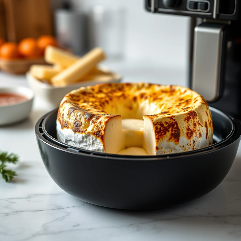 Gebackener Camembert im Airfryer – Temperatur & Zeit – Airfryer Temperaturen & Garzeiten