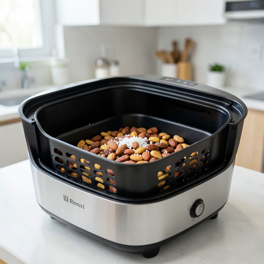 Geröstete Nüsse im Airfryer – Temperatur & Zeit – Airfryer Temperaturen & Garzeiten
