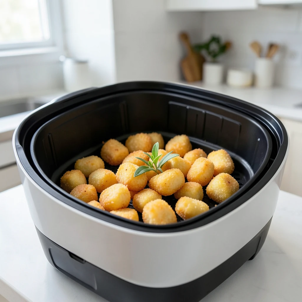 Gnocchi knusprig im Airfryer – Temperatur & Zeit – Airfryer Temperaturen & Garzeiten