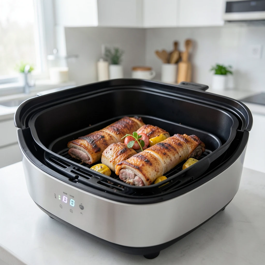 Gyros im Airfryer – Temperatur & Zeit – Airfryer Temperaturen & Garzeiten