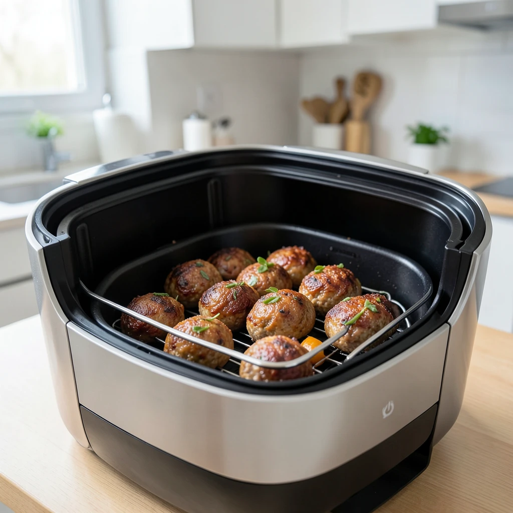 Hackbällchen / Köfte im Airfryer – Temperatur & Zeit – Airfryer Temperaturen & Garzeiten