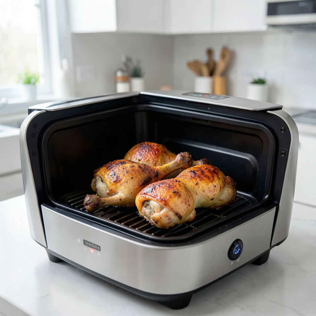 Hähnchenschenkel im Airfryer – Temperatur & Zeit – Airfryer Temperaturen & Garzeiten