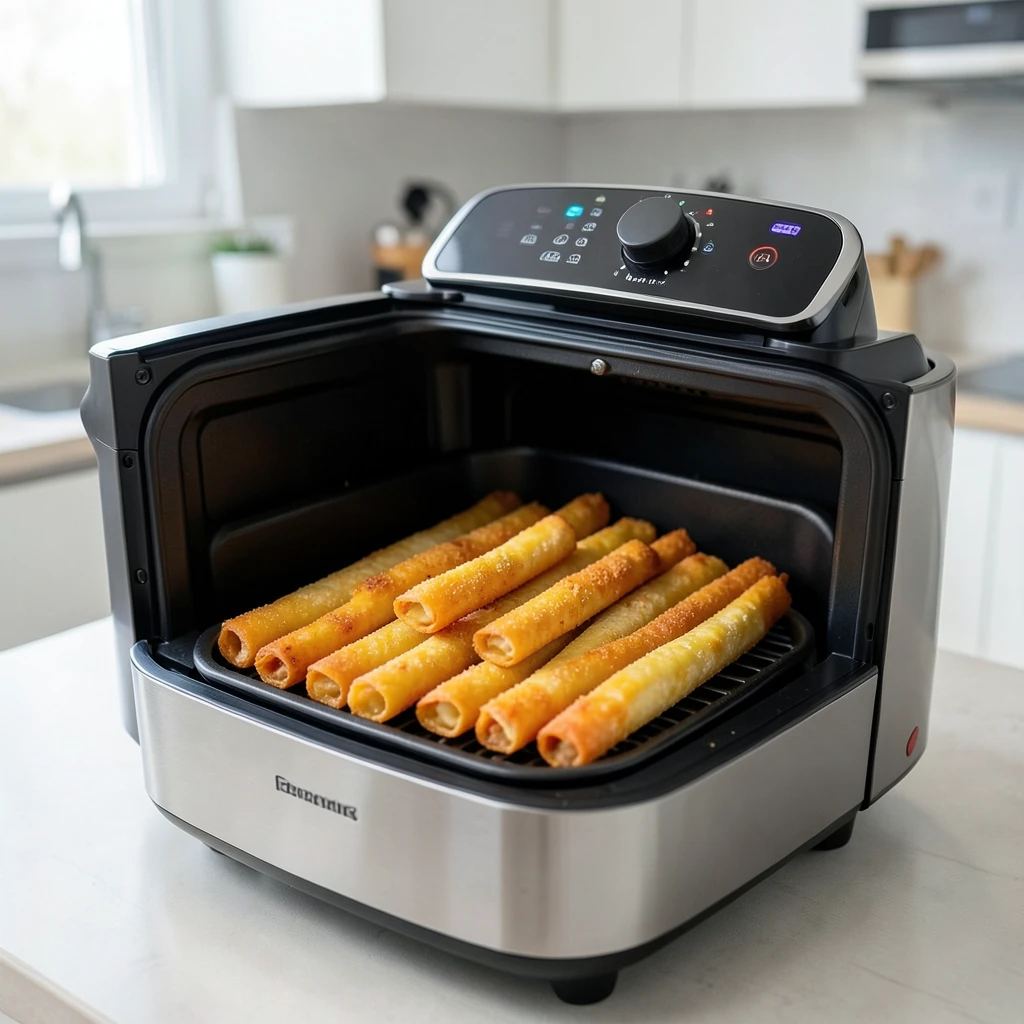 Käse-Stangen / Börek im Airfryer – Temperatur & Zeit – Airfryer Temperaturen & Garzeiten