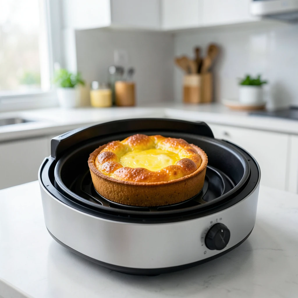 Käsekuchen im Airfryer – Temperatur & Zeit – Airfryer Temperaturen & Garzeiten