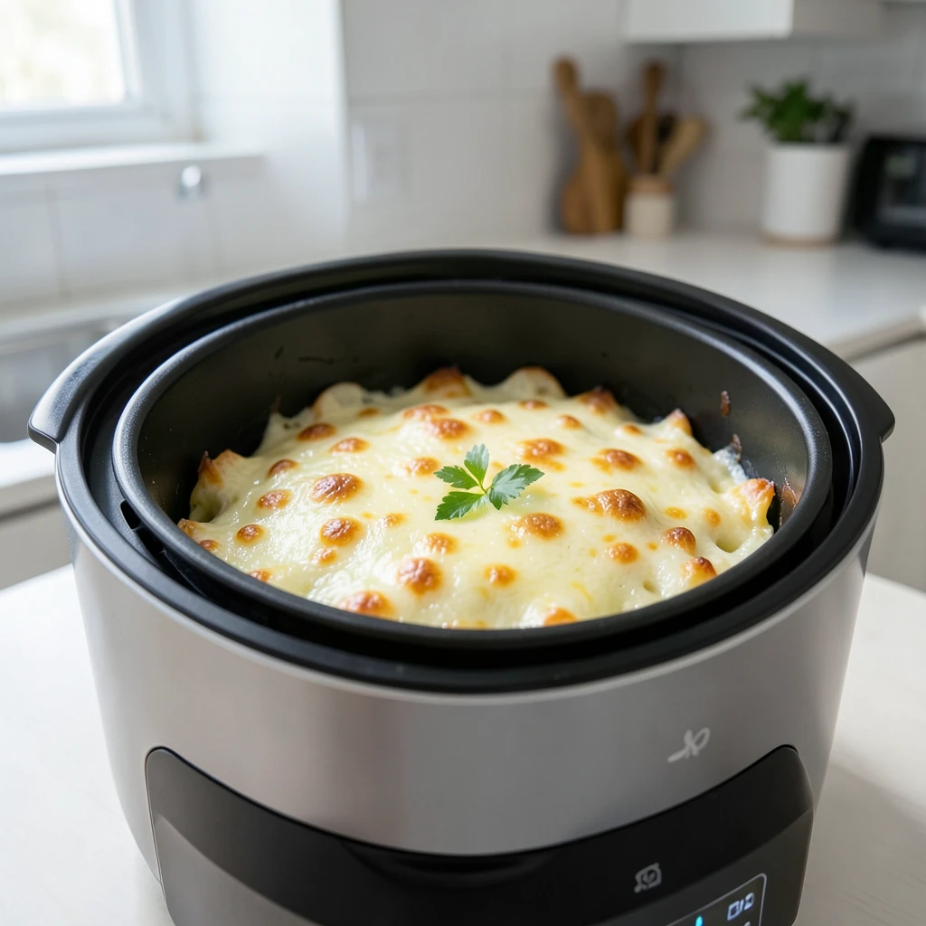 Kartoffel-Gratin im Airfryer – Temperatur & Zeit – Airfryer Temperaturen & Garzeiten