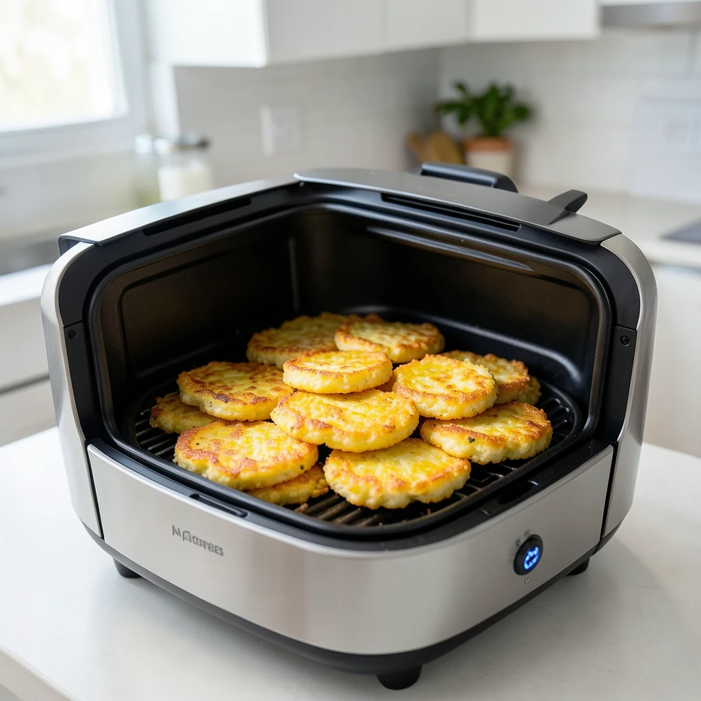 Kartoffelpuffer / Rösti im Airfryer – Temperatur & Zeit – Airfryer Temperaturen & Garzeiten