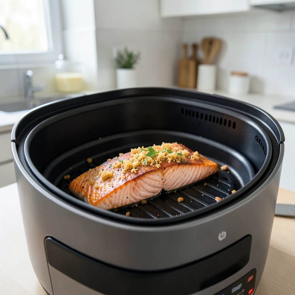 Lachs-Filet im Airfryer – Temperatur & Zeit – Airfryer Temperaturen & Garzeiten