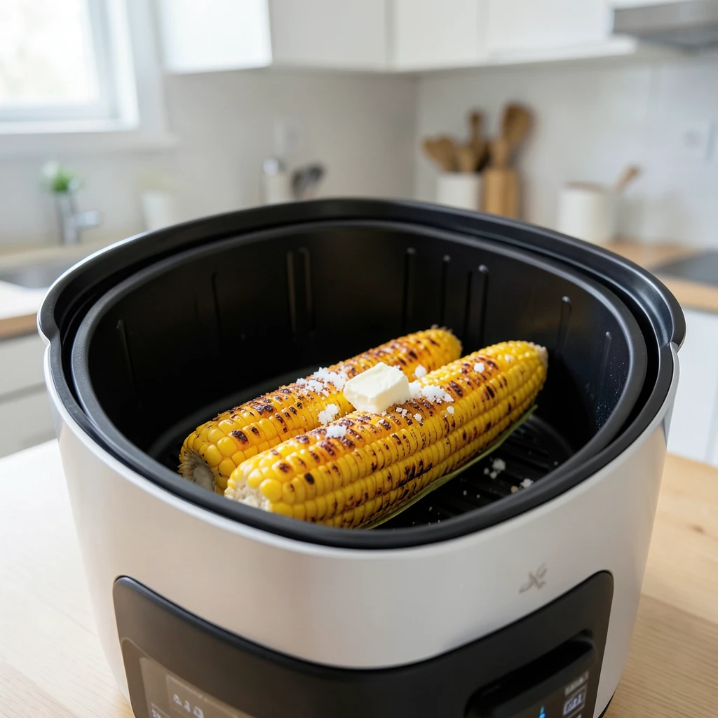 Mais-Kolben im Airfryer – Temperatur & Zeit – Airfryer Temperaturen & Garzeiten