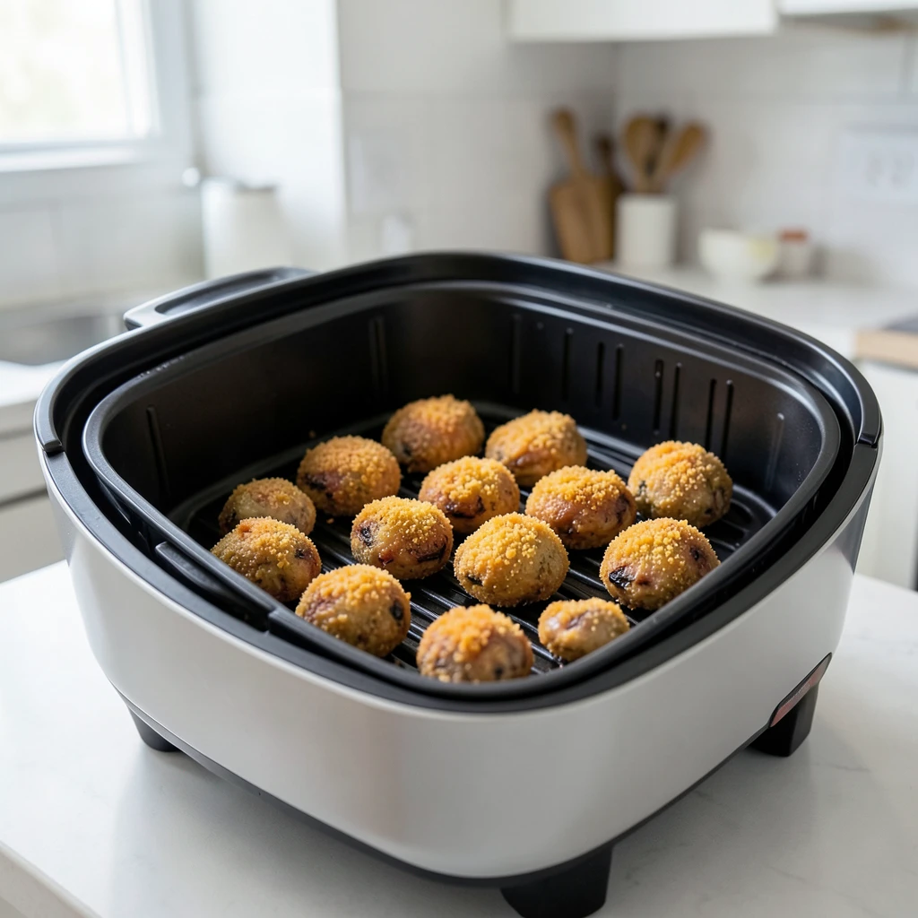 Panierte Champignons im Airfryer – Temperatur & Zeit – Airfryer Temperaturen & Garzeiten
