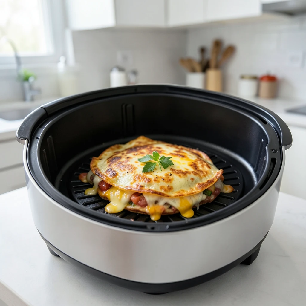 Quesadilla im Airfryer – Temperatur & Zeit – Airfryer Temperaturen & Garzeiten