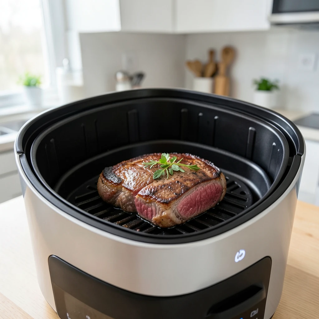 Rindersteaks im Airfryer – Temperatur & Zeit – Airfryer Temperaturen & Garzeiten