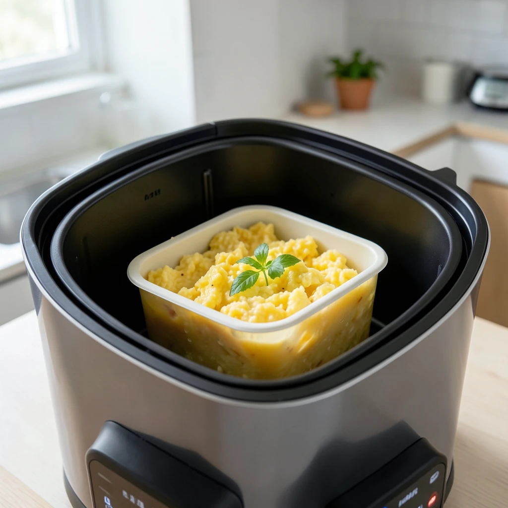 Rührei im Airfryer – Temperatur & Zeit – Airfryer Temperaturen & Garzeiten