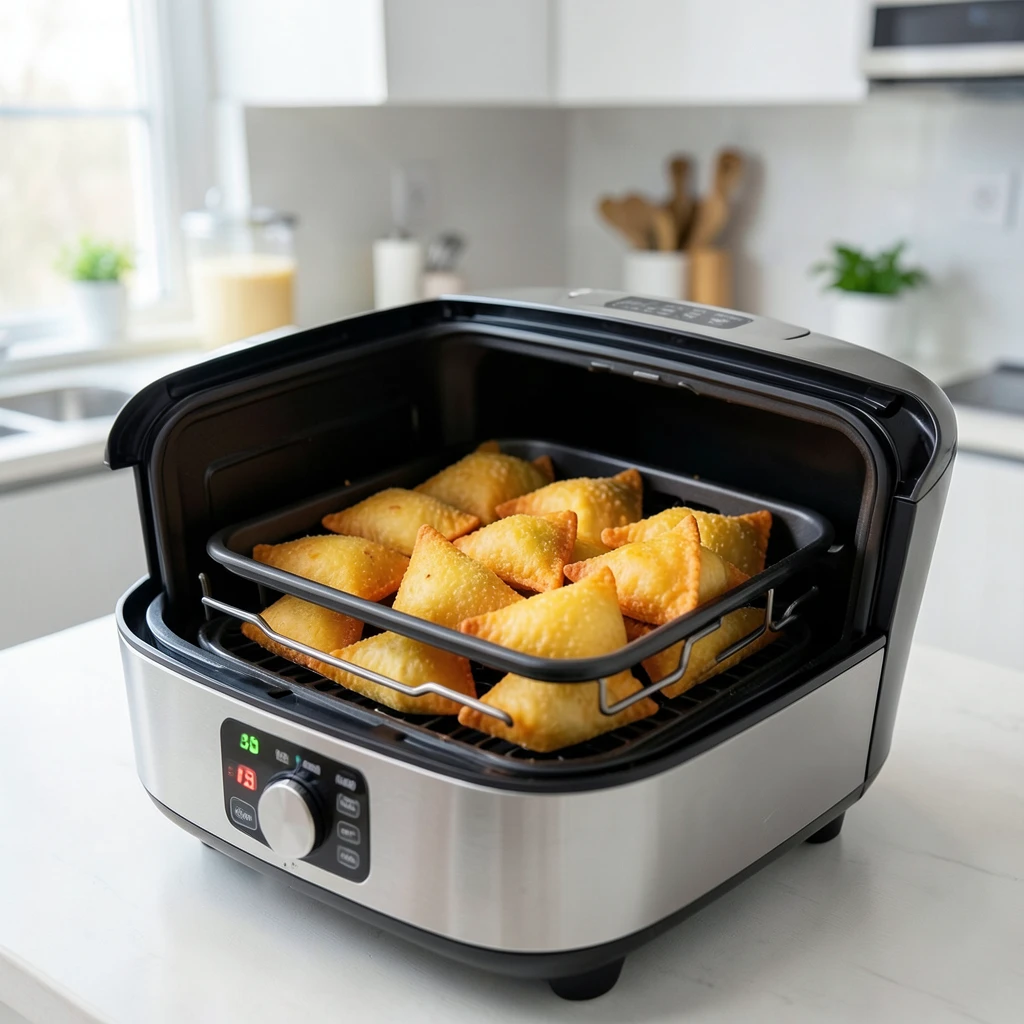 Samosa im Airfryer – Temperatur & Zeit – Airfryer Temperaturen & Garzeiten
