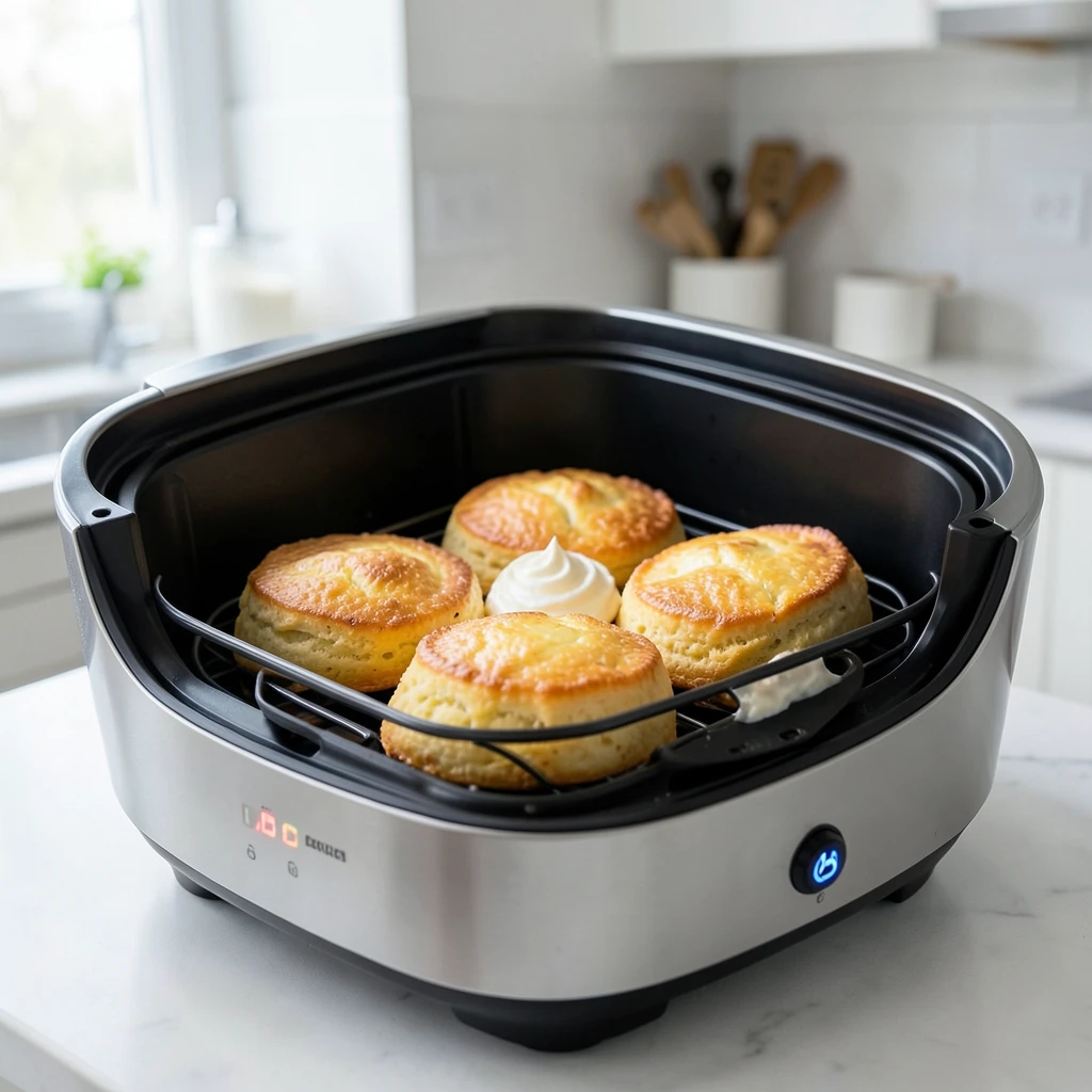 Scones im Airfryer – Temperatur & Zeit – Airfryer Temperaturen & Garzeiten