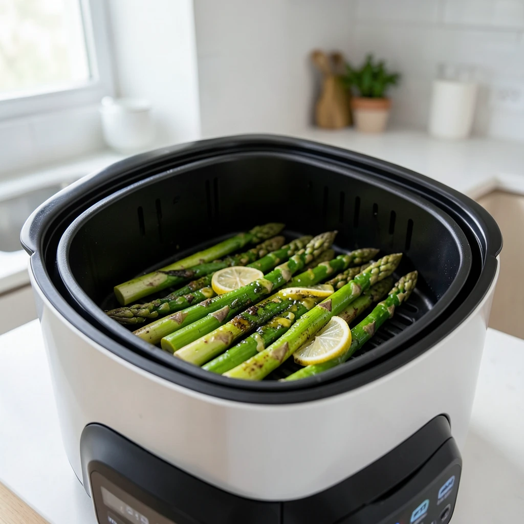 Spargel im Airfryer – Temperatur & Zeit – Airfryer Temperaturen & Garzeiten