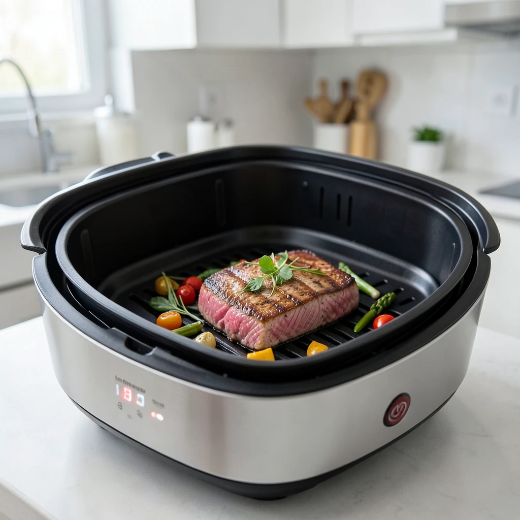 Thunfisch-Steak im Airfryer – Temperatur & Zeit – Airfryer Temperaturen & Garzeiten