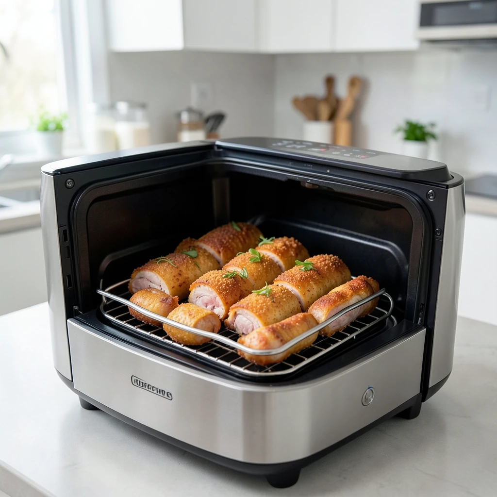 Würstchen im Schlafrock im Airfryer – Temperatur & Zeit – Airfryer Temperaturen & Garzeiten