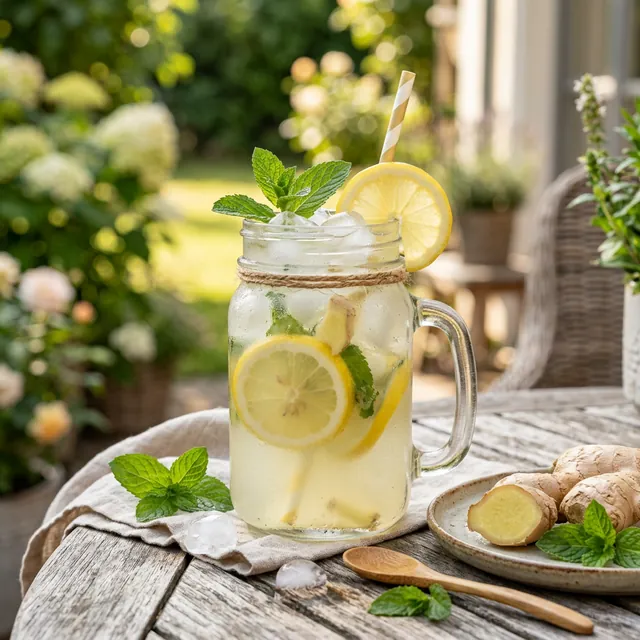 Ingwer-Zitronen-Limonade Rezept: Zubereitung & Tipps