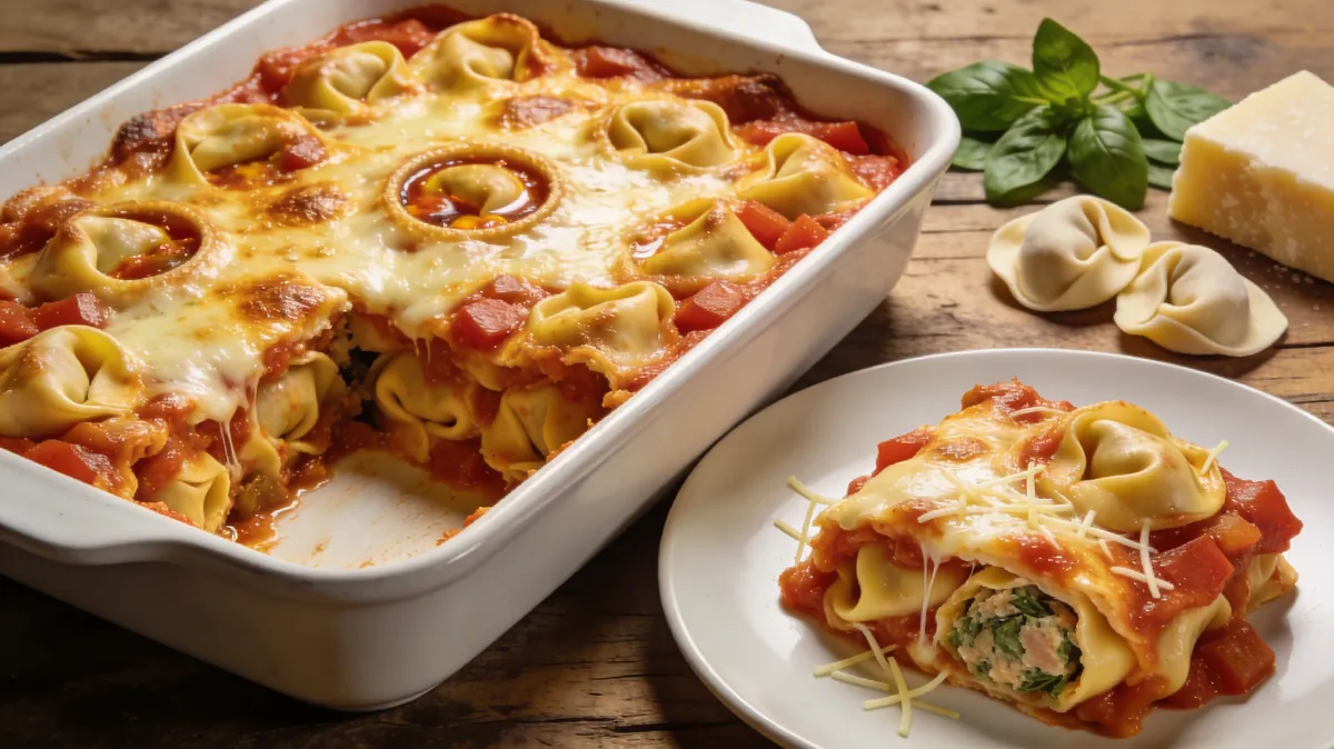 Rezeptbild für Tortellini-Auflauf al Forno: Rezept & Anleitung