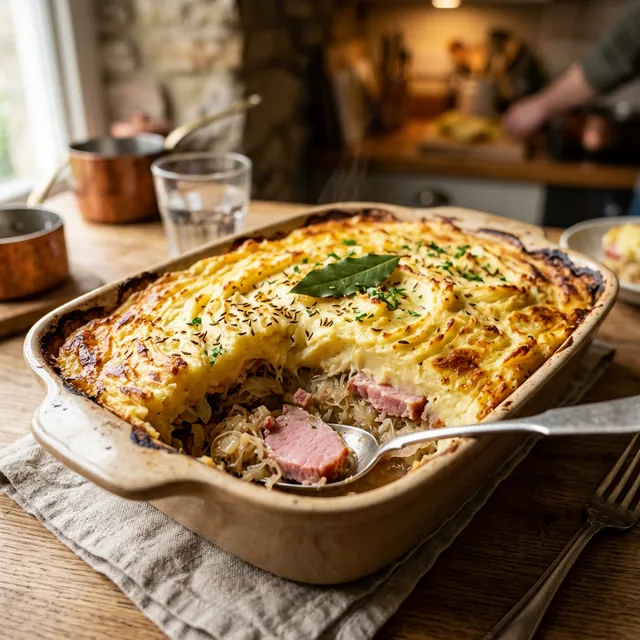 Sauerkraut-Auflauf mit Kasseler: Die Wissenschaft der Fermentation