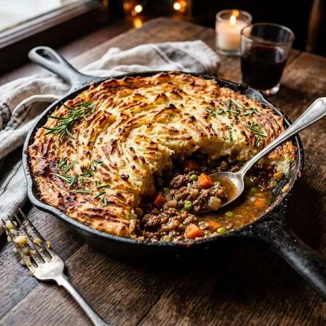 Shepherd's Pie (Cottage Pie): Die Physik der perfekten Kruste