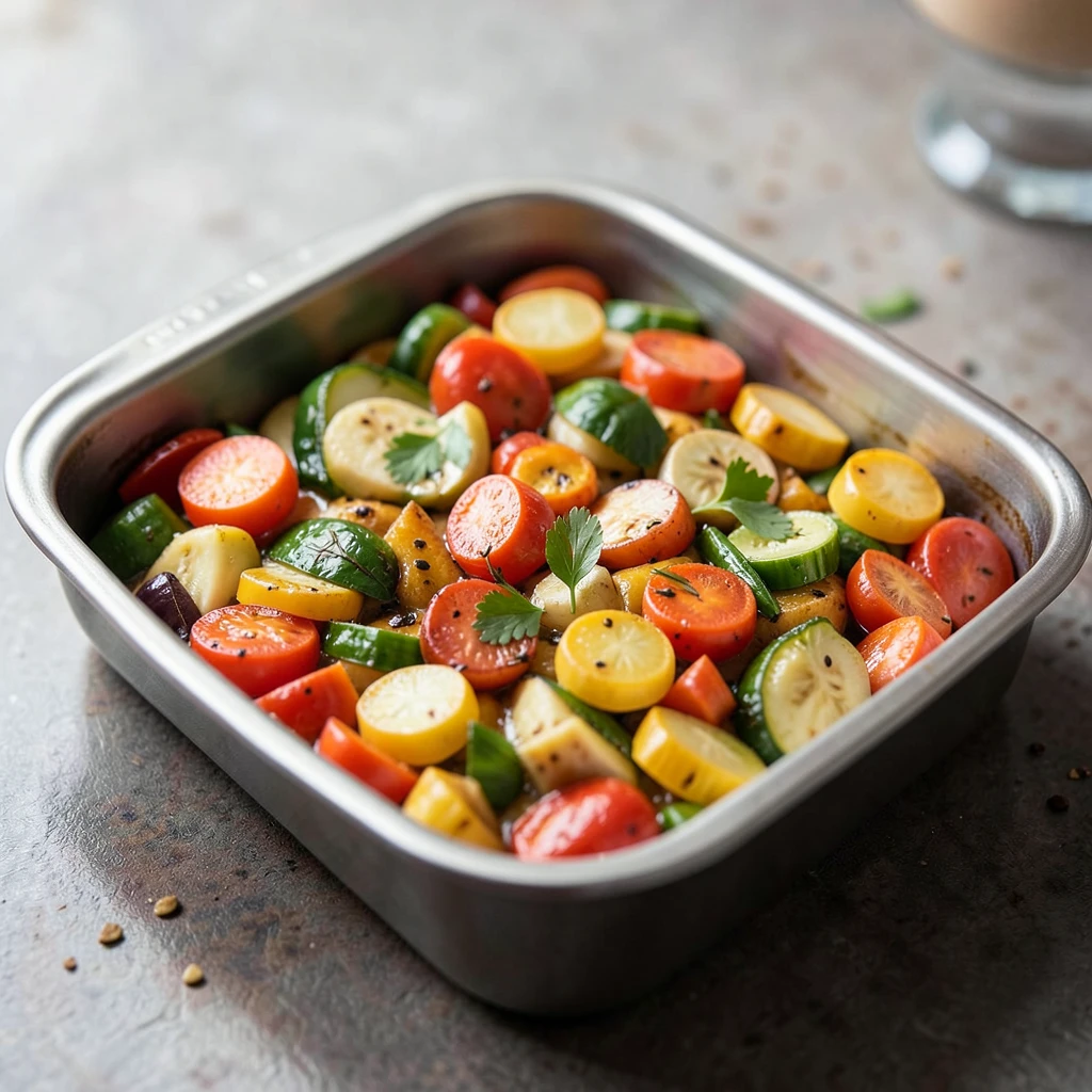 Ofengemüse: Turgordruck-Physik & Pektin-Gitterabbau