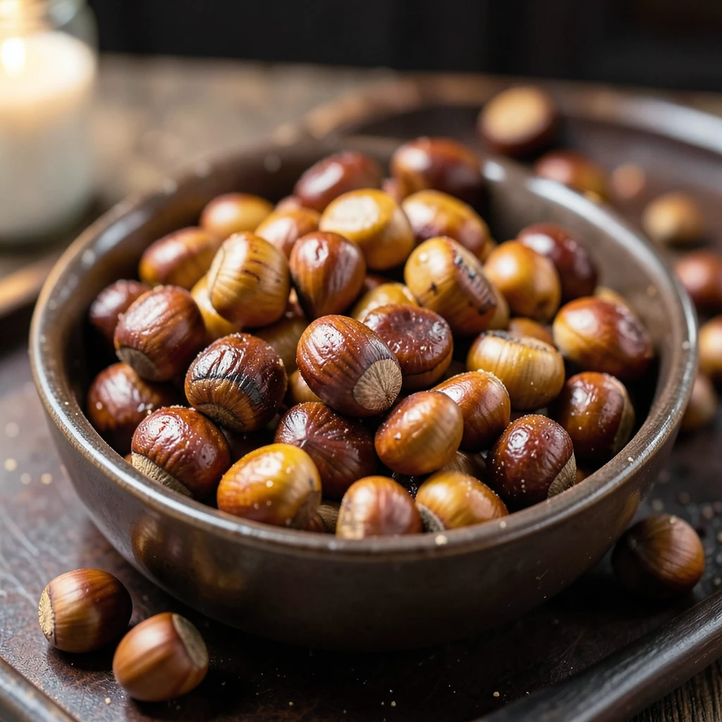 Kastanien rösten: Dampfdruck-Dynamik & Polysaccharid-Hydrolyse