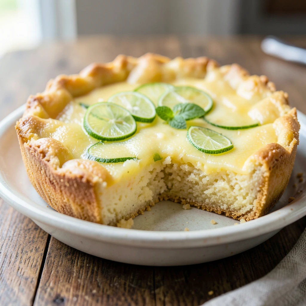 Key Lime Pie: Säure-Casein-Gerinnung & Ei-Lecithin-Emulgierung