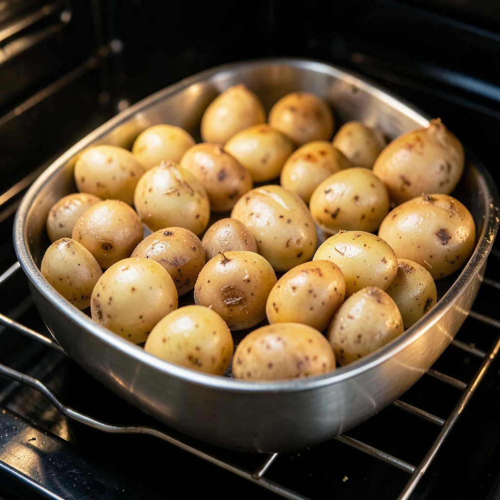 Ofenkartoffeln: Stärke-Kinetik & Maillard-Lipid-Physik