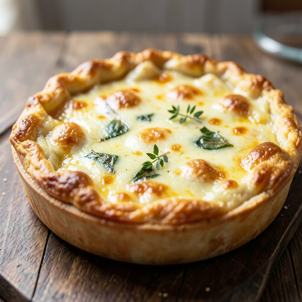 Quiche Lorraine: Custard-Gelierung & Lipid-Physik