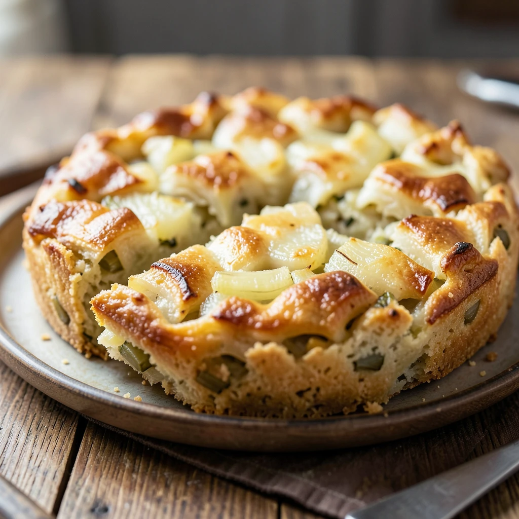 Zwiebelkuchen Backzeit & Temperatur: Ober-/Unterhitze vs. Umluft – Backtemperaturen & Backzeiten