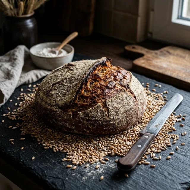 Bauernbrot mit Sauerteig: Kräftig & Saftig | Profi-Brot-Wissen