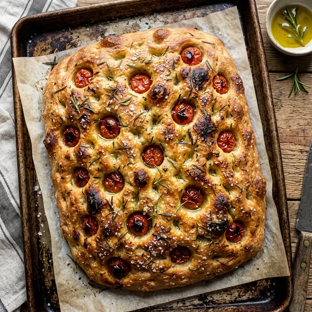 Authentische Focaccia Barese: Das Olivenöl-Geheimnis