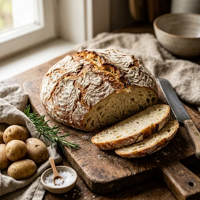 Saftiges Kartoffelbrot: Das Geheimnis der Stärke-Feuchte
