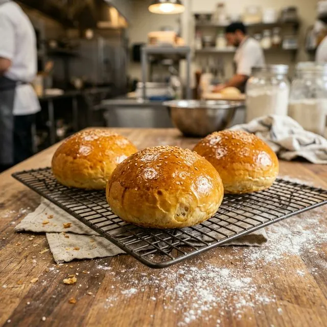 Brioche Burger Buns selber backen