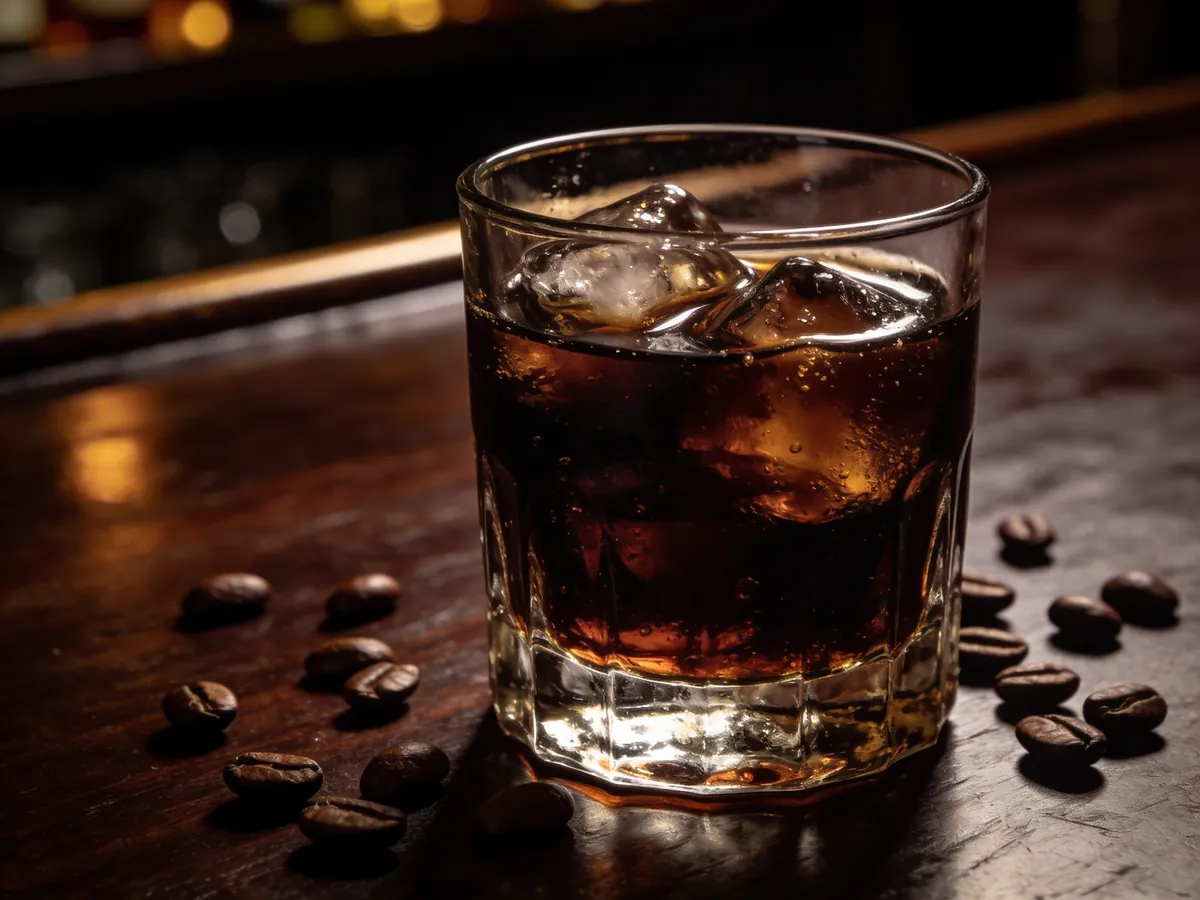 Black Russian: Caffeine-Ethanol-Synergy & Density-Contrast