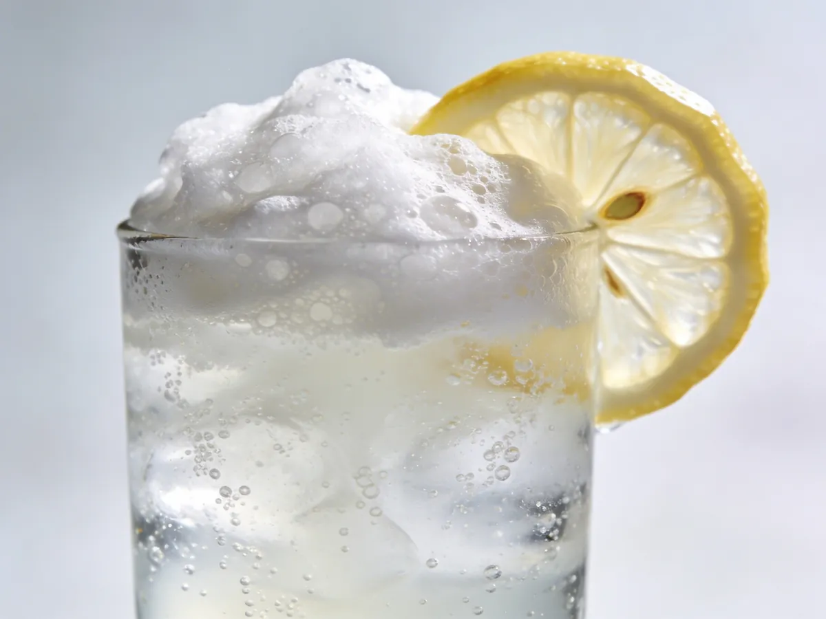 Gin Fizz: CO2-Kinetics & Protein-Emulsification