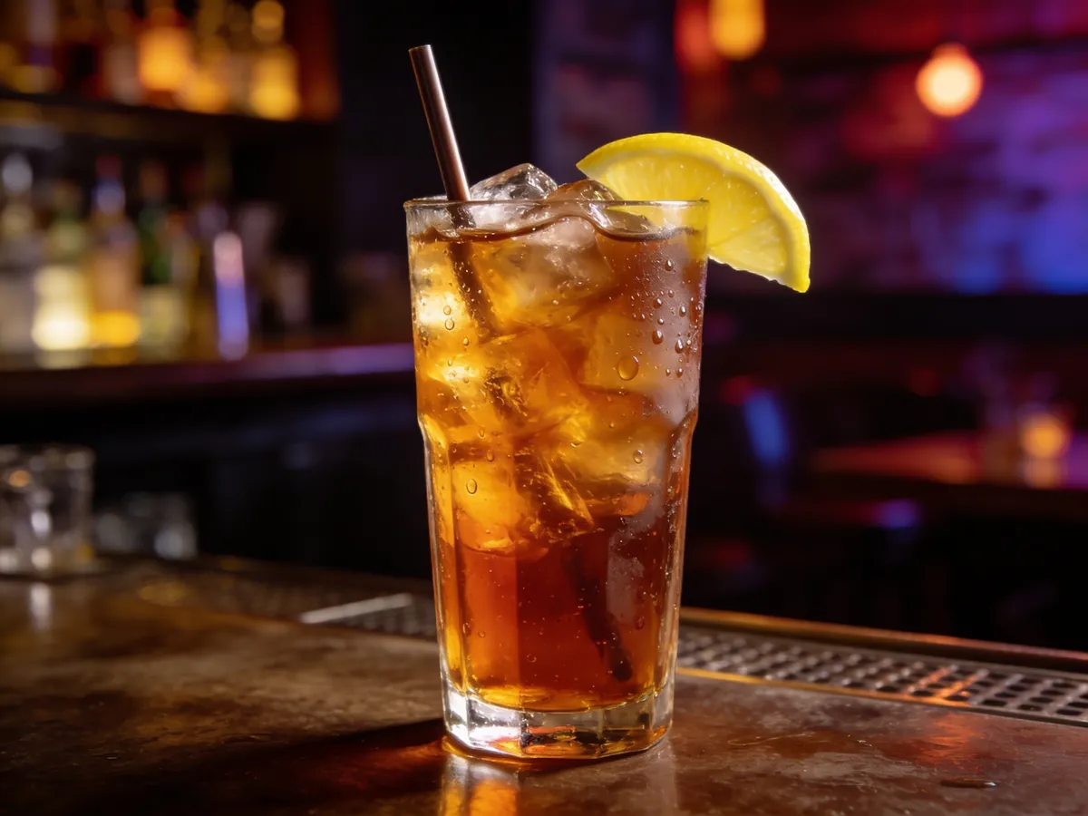 Long Island Iced Tea: Multi-Spirit-Equilibrium & Kinetic-Cola-Coloring
