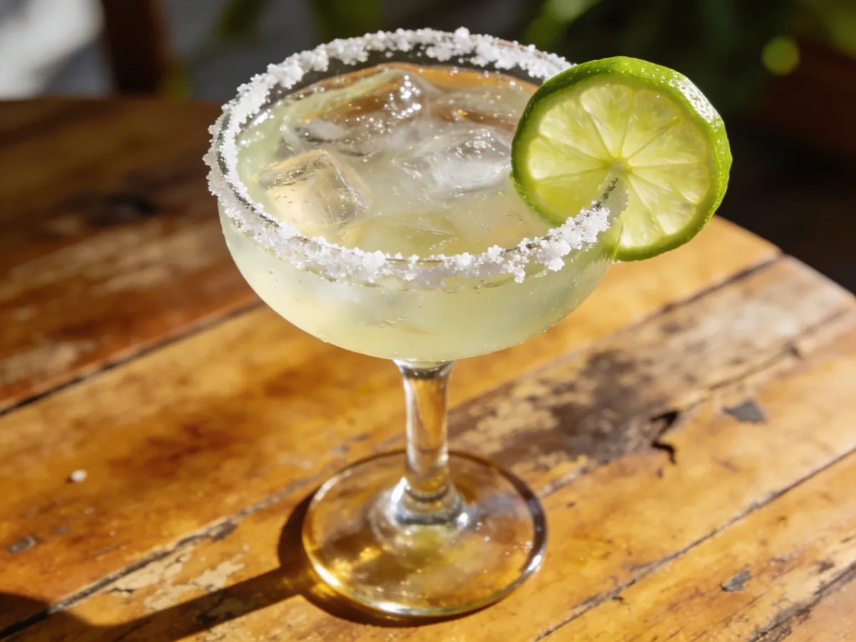 Margarita: Citric-Acid-Brilliance & Sodium-Chloride-Contrast