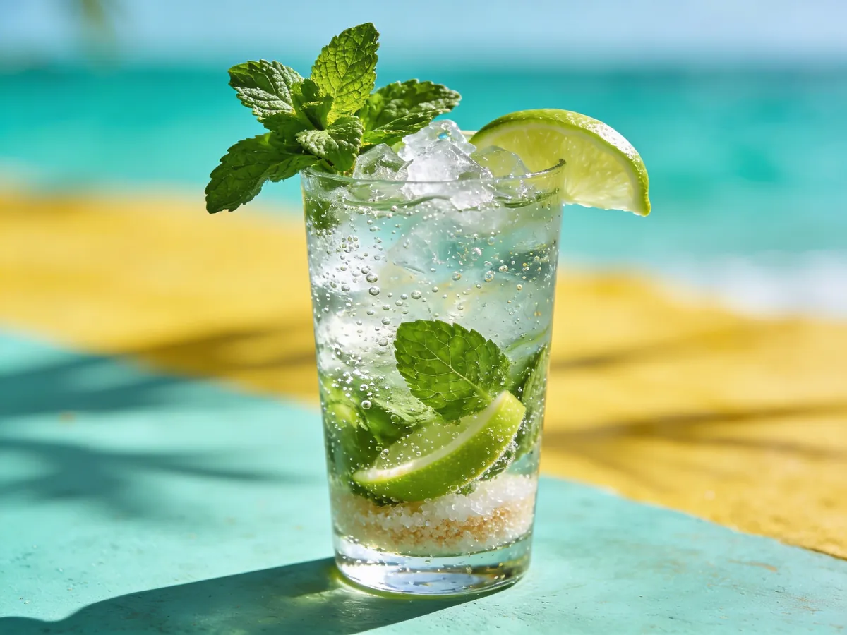 Mojito: Menthol-Atomization & Sucrose-Abrasion
