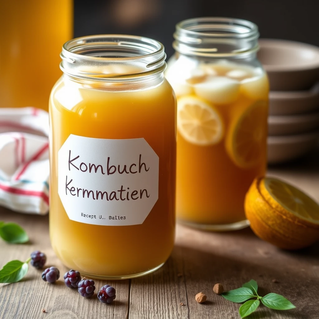 Kombucha selber machen: Rezept & Anleitung