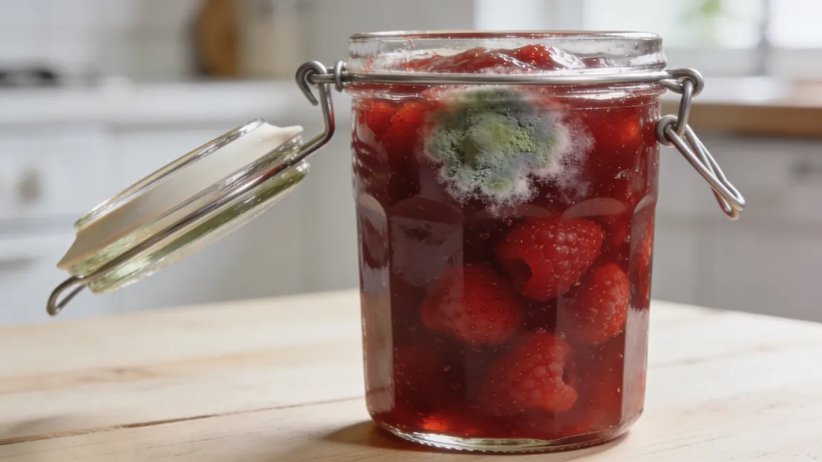 Schimmel auf Marmelade: Mykotoxine & Diffusionsdynamik